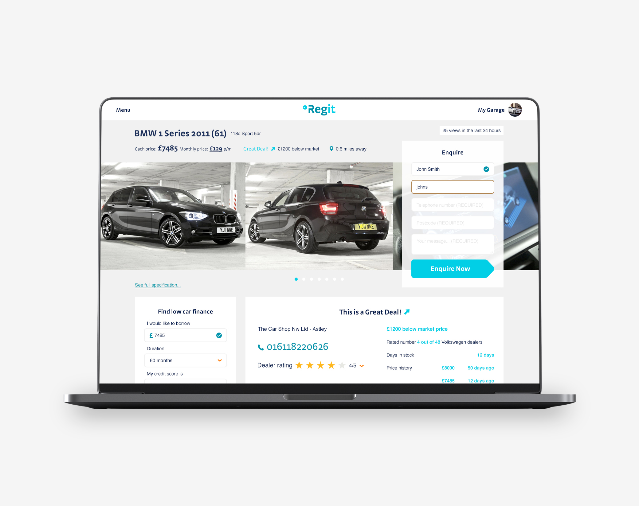 Regit-LP-macbook-v2 Regit UX/UI Design Case Study by Jade Smith