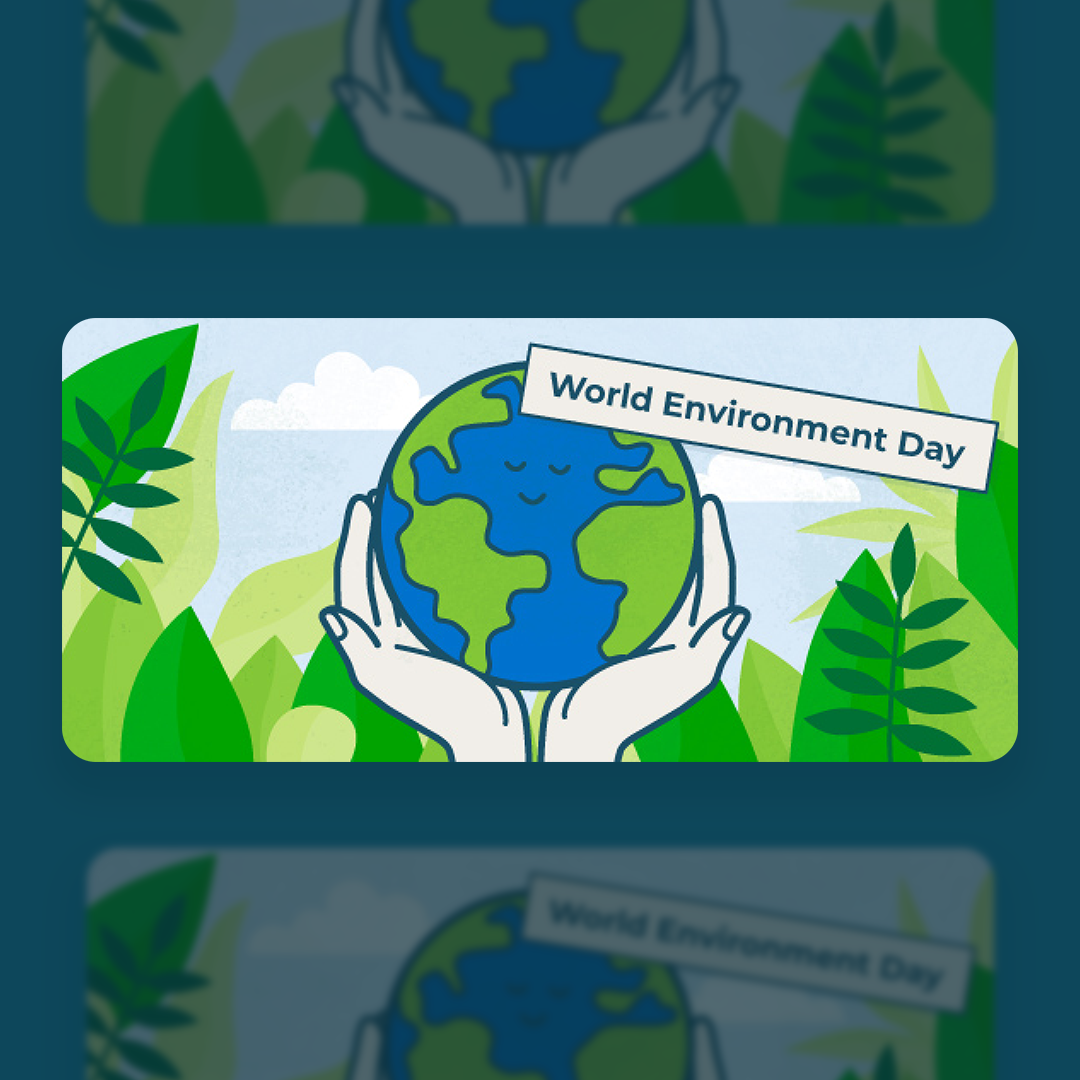 Gumtree world environment day illustration by Jade Smith