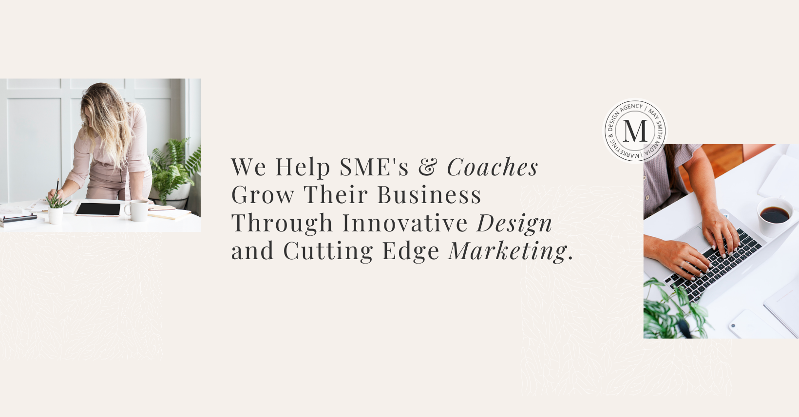 May Smith Media Banner Design by Jade Smith