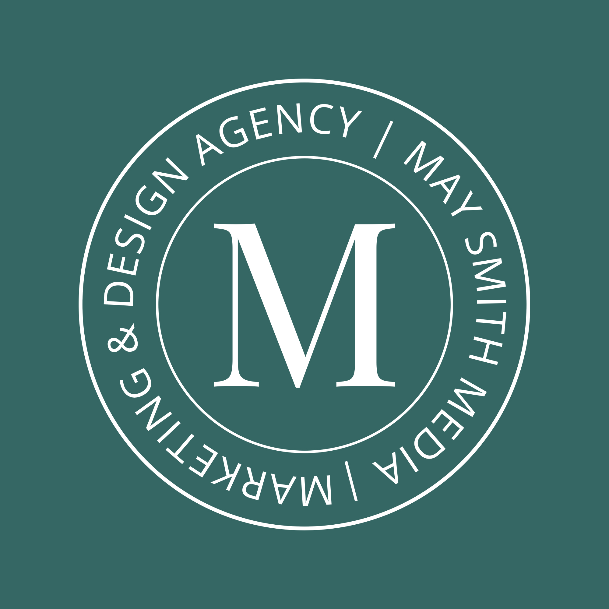 msm-brand-squares-2 May Smith Media Logomark White Design by Jade Smith